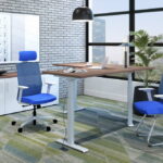 Mesas de altura ajustable - Ascend Semiejecutivo