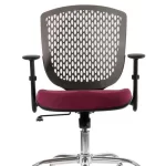 Sillas Operativas - Zoom Base Cromada