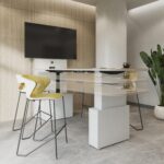 Mesas de altura ajustable - Mesa Totem